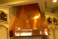 copper vent hoods range hood